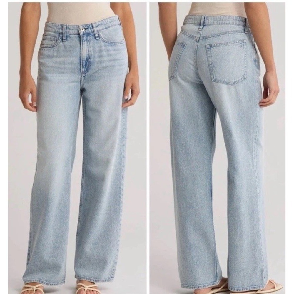 NWT Rag & Bone The Cloud Lori Jean In Kate Wide Leg Jeans $278 NEW Sz 31